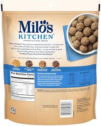 Milo's Kitchen Chicken Meatballs Dog Treats, 18-Ounce