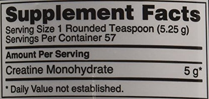 Optimum Nutrition Micronized Creatine Monohydrate Powder, Unflavored, 60 Servings, 300 Grams (Packaging May Vary)