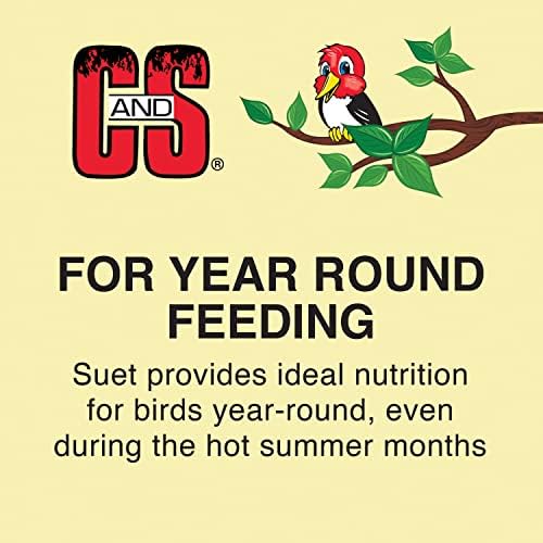 C&S Wild Bird Woodpecker Suet Nuggets Mega Box, 8 Pounds