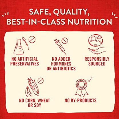 Stella & Chewy's Freeze-Dried Raw Wild Weenies Dog Treats - High-Protein Training Treats for Dogs & Puppies - All-Natural Grass-Fed Beef Recipe with 97% Meat & Organs - USA Made - 3.25 oz Bag