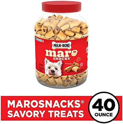 Milk-Bone MaroSnacks Small Dog Treats With Bone Marrow, 40 Ounce Container