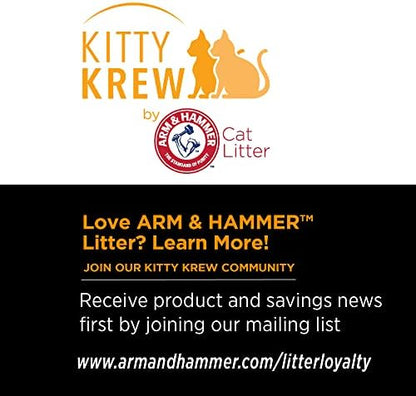 ARM & HAMMER Hardball Lightweight Platinum Multi-Cat Clumping Cat Litter Odor Control, Easy No-Mess Scooping, Garden Bloom Scent, 16.5 Lbs.