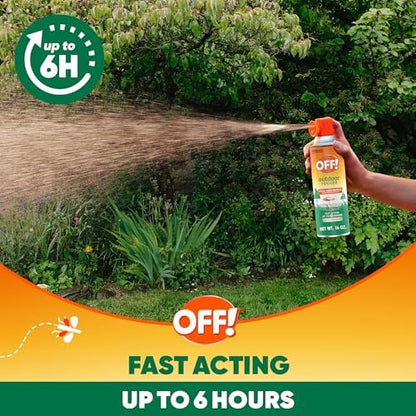 OFF! Outdoor Insect & Mosquito Repellent Fogger, Backyard Pretreat, Kills & Repels Insects in an up to 900 sq, ft, area, 16 oz (Pack of 2)