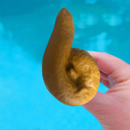 Floating Swimming Pool Thermometer, Funny Floating Poop Pools Thermometer, Poop Shape Prank Water Thermometers, Easy Read Temperature, for Spa Hot Tubs Aquariums Pools (2 pcs)