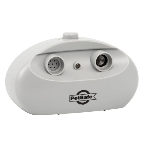 PetSafe Indoor Ultrasonic Dog Bark Control - No Collar Needed - Up to 25 ft Range - Anti-Bark Pet Training System - Automatic with Manual Trainer Button