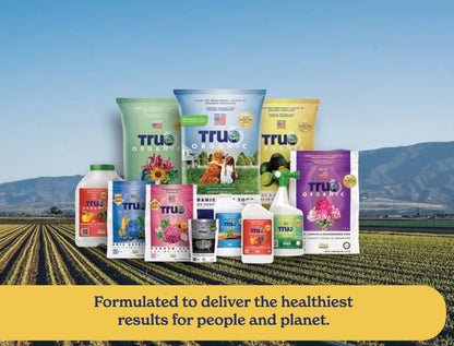 True Organic Blood Meal – High-Nitrogen Organic Fertilizer for Rapid Vegetative Growth – 3lb Bag Covers 104 Sq. Ft.