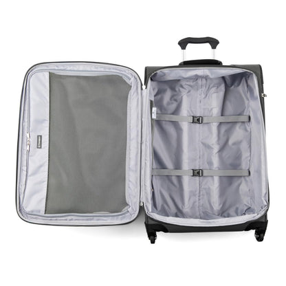 Travelpro Maxlite 5 Softside Expandable Luggage with 4 Spinner Wheels, Lightweight Suitcase, Men and Women, Shadow Grey, 3-Piece Set (21/25/29)