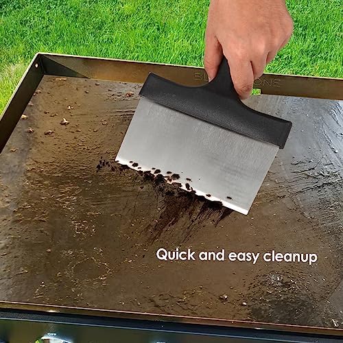 Upgraded Griddle Cleaning Kit for Blackstone 18 Pieces Flat Top Grill Accessories Cleaner Tool Set with Scraper, Heat-Resistant Silicone Spatula Mat with Hanger, Grill Brick, Scouring Pads