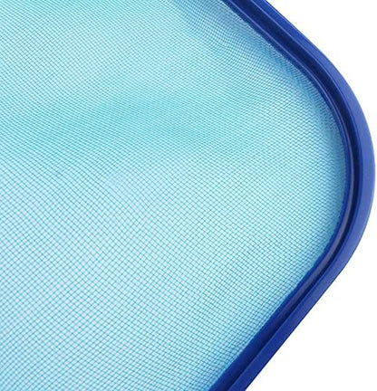Sunnyglade Swimming Pool Cleaner Supplies/Professional Heavy Duty Pool Leaf Rake Fine Mesh Frame Net/Cleaning Leaf Skim Net (1, Blue)