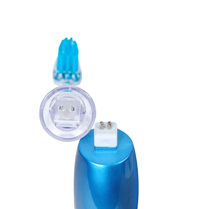 Emmi-dent Metallic/Professional 2-Pin Bristle-Head Attachments - Electric Toothbrush Replacement Heads. Cleans with Ultrasound Waves (Braces 4 Pack)