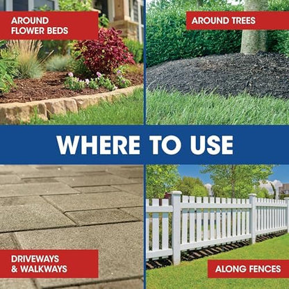 Roundup Weed & Grass Killer₄ Refill, Use in and Around Flower Beds, Trees, Driveways, Walkways & More, 1.25 gal.