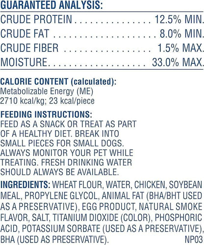 Canine Carry Outs Dog Treats, Chicken Flavor, 22.5 Ounce (Pack of 4), Made with Real Chicken