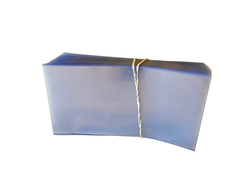 Supplement and Supply 145 x 56 mm Clear Perforated Shrink Band for Glass Jars, Plastic Jars, Metal Tins and More. [Compatible Diameter: 3 1/2"] - Bundle of 500