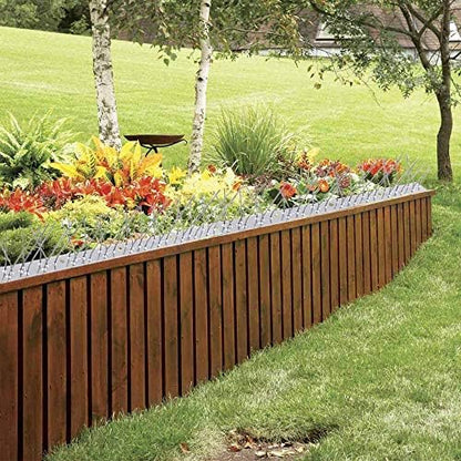 PANGCH Bird Spikes,Stainless Steel Bird Spikes Metal Bird Spikes Fence Spikes Easy to Install - 10 Strips 10.82 Feet Coverage