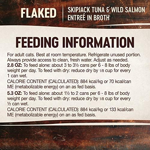 Wellness CORE Signature Selects Flaked Adult Wet Cat Food, Natural, Protein-Rich, Grain Free, 2.8 Ounce, 12 Pack (Skipjack Tuna & Wild Salmon)