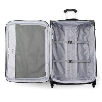 Travelpro Maxlite 5 Softside Expandable Luggage with 4 Spinner Wheels, Lightweight Suitcase, Men and Women, Shadow Grey, 3-Piece Set (21/25/29)