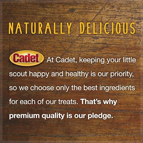 Cadet Stuffed Shin Bones - Highly Digestible, High Protein, Long-Lasting Dog Chew Bone for Aggressive Chewers, Supports Dental Health, - Peanut Butter Flavor, Small (3 Count)