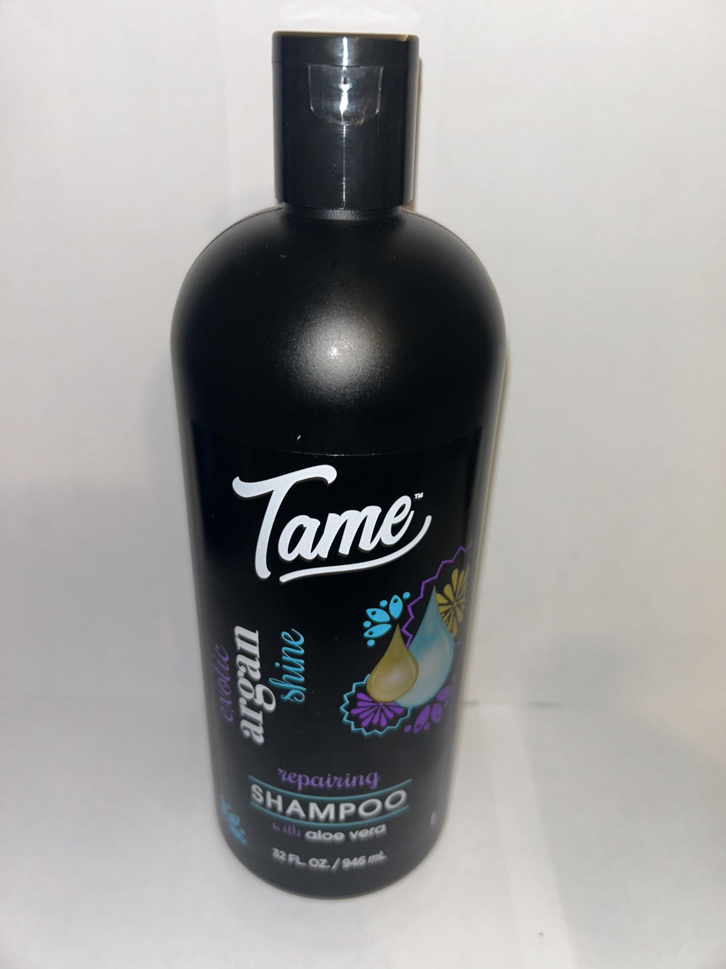 Tame Exotic Argan Shine Repairing Shampoo With Aloe Verbena 32 fl oz (2 Pack)