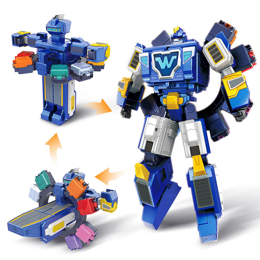 Super Wings Transforming Toys, 10 inch World Aircraft Transform Figures Toys, 3 in 1 Mode Rescue Bots Action Figure Toy Figures for 4-8 Year Old Boys, Plane Toy for Toddlers Kids Age 4 5 6 7 8