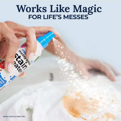 Miss Mouth's Messy Eater Stain Treater Spray - 4oz 3 Pack Stain Remover - Newborn & Baby Essentials - No Dry Cleaning Food, Grease, Coffee Off Laundry, Underwear, Fabric