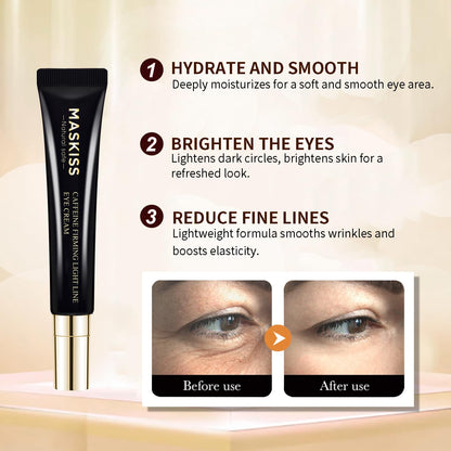 24k Gold Eye Patches (50 Pairs) & Eye Cream For Wrinkles, Eye Masks for Dark Circles and Puffiness, Peptides + Caffeine Anti Aging Cream Reduce Fine Lines and Puffiness