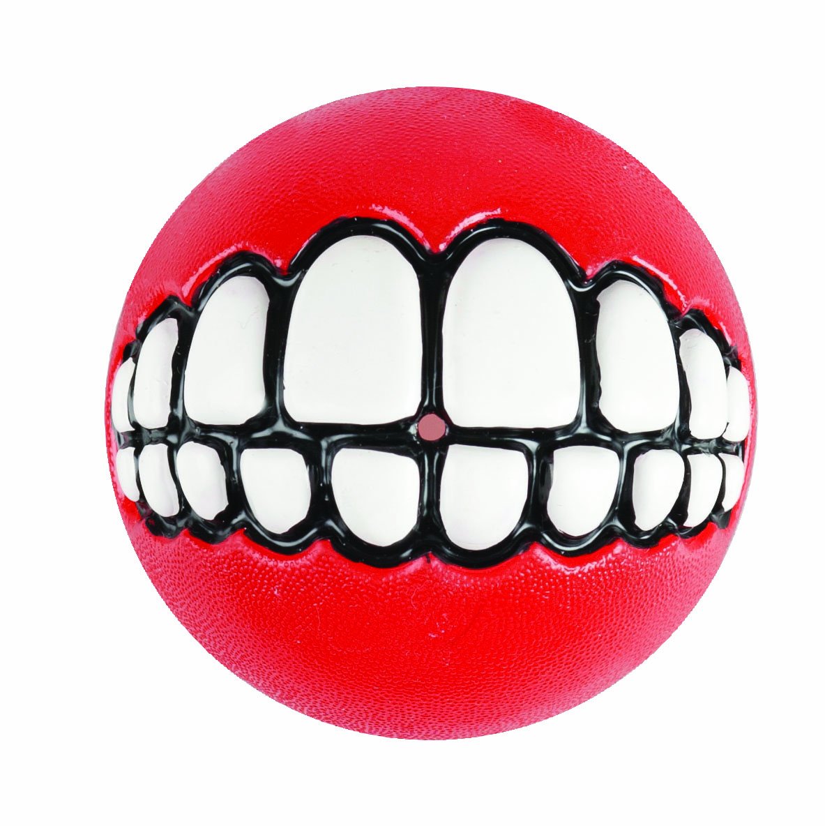 Rogz Fun Dog Treat Ball in various sizes and colors, Medium, Red