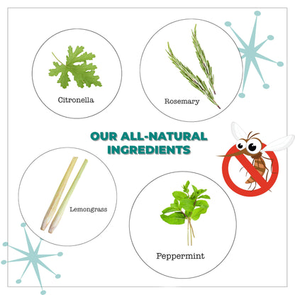 FRANK's SKEETER STICKS | Mosquito Repellent Incense Sticks, Proven, Clean Ingredients Citronella, Lemongrass, Rosemary, Peppermint oils. Perfect for Yard, Camping, Party. Each Stick Protects for 8hrs.