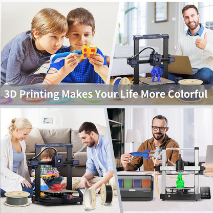 ANYCUBIC 3D Printer Filament PLA 1.75mm, FDM Printer Filament 1kg Spool (2.2 lbs), Dimensional Accuracy +/- 0.02 mm (1kg, Magenta)