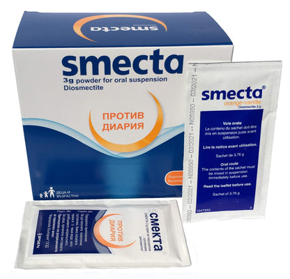 SMECTA 30 sachets. A new step in treating diarrhoea -powder for oral suspension by SMECTA
