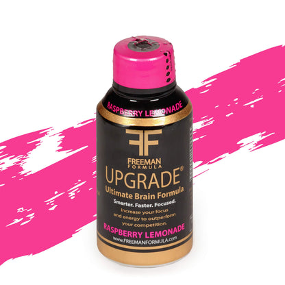 Upgrade Brain Supplement - Enhances Memory, Concentration, Focus & Clarity - Proprietary Blend of AAKG with Beta Alanine, Alpha GPC, Green Tea & Ginkgo Biloba-2 Fl oz (12 Pack)