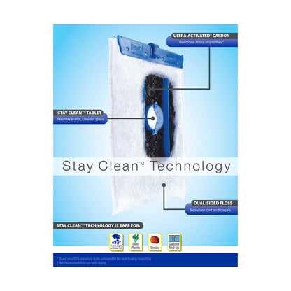 Tetra Whisper IQ Power Filter 60 Gallons, 300 GPH, with Stay Clean Technology