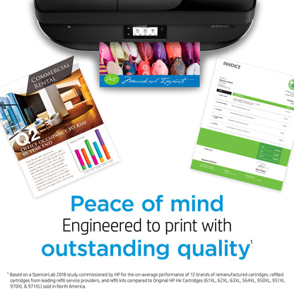 HP 910XL Yellow High-yield Ink Cartridge | Works with HP OfficeJet 8010, 8020 Series, HP OfficeJet Pro 8020, 8030 Series | Eligible for Instant Ink | 3YL64AN
