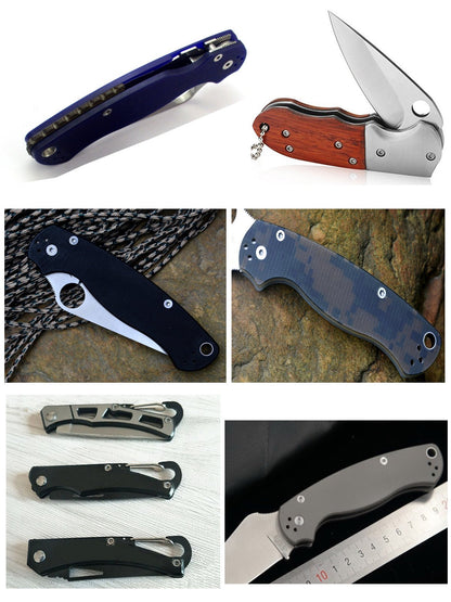 10 Sets/lot DIY Knife Handle Fasteners,Binding Screw,Tactical Survival Knife Bolts Fasteners Stainless Steel EDC Knife Shaft Rivets