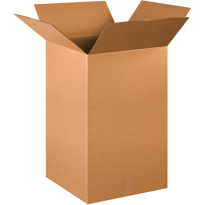 BOX USA 16 x 16 x 30 Corrugated Cardboard Boxes, Tall 16"L x 16"W x 30"H, Pack of 10 | Shipping, Packaging, Moving, Storage Box for Home or Business, Strong Wholesale Bulk Boxes