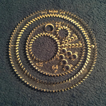 Original, Authentic Wild Gears Compact Set - Spirograph for Adults - Made in Canada by Aaron Bleakley