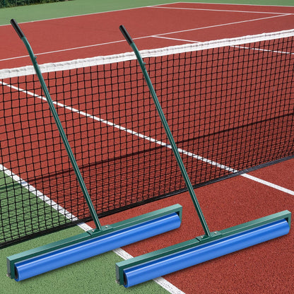 Suclain 2 Pcs Tennis Court Squeegee 36 Inch Blue PVA Foam Tennis Sponge Roller Lightweight Removes Water Quickly Clear Floors Tool for Tennis Basketball Sports Courts Garages