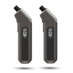 ETENWOLF Digital Tire Pressure Gauge 2 Pack, Industrial Tire Gauge 3-200 PSI, Calibrated to ANSI B40.7 Grade 2A(Plus-Minus 0.5%), Air Pressure Gauge with Replaceable AAA Batteries (Space Grey)