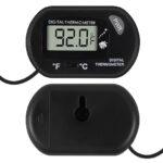 10Pcs Aquarium Thermometer Fish Tank Thermometer Reptile Thermometer Terrarium Water Temperature Test Digital Thermometer with LCD Display Fahrenheit/Celsius(℉/℃) - Image 3