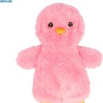 Best Pet Supplies Chicken Crinkle Plush Dog Toys for Interactive Play, Puppy and Senior Indoor Play, Colorful Chicken Toy Shape, Cute and Cuddly - Crinkle Chicken Bundle (Yellow, Pink, Blue) - Image 3