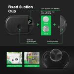 VIVOSUN 4-Pack LCD Digital Aquarium Thermometer Fish Tank Water Terrarium Temperature with Suction Cup for Turtle - Image 2