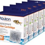 Aqueon Aquarium Fish Tank Replacement Filter Cartridges Medium - 15 pack