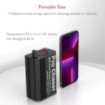 Pro Chaser 400W Power Inverter - 12V DC to 110V AC Car Truck RV Inverter 6.2A Dual USB Charging Ports for Road Trips (Black) - Image 2