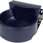 Coastal Pet Bergan Auto-Wata - Outdoor Dog & Cat Water Dispenser - Automatic Water Bowl for Pets - Made from Durable, BPA-Free Plastic - Self-Watering Cat & Dog Bowl - Navy, 48 Ounces
