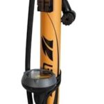 BV Bicycle Pump Durable Bike Floor Pump 17/24 inch Smart Valve Head, 160 psi, Automatically Reversible Presta and Schrader