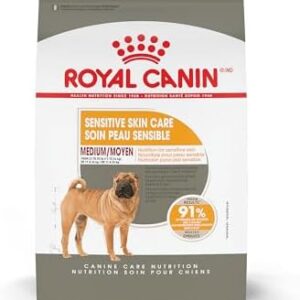 Royal Canin Medium Sensitive Skin Care Dry Dog Food, 17 lb bag