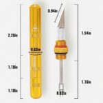 BWSHLF Tubeless Bike Tire Repair Kit for MTB and Road Bicycle Tires, Puncture Kit Include Bacon Strips Embedding Tool - Image 2