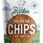 Beg & Barker Chicken Chips for Dogs (8oz, Pack of 1) - Single Ingredient Dog Treats Made for Small and Large Dogs Protein Human Grade Dog Treats Made from Real Meat Chicken, Made in USA