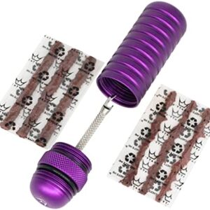 Peaty's Tubeless Bike Tyre Puncture Repair Plugger Kit - for MTB, Road & XC Bicycle Tyres - Unique Single-Sided Fork, for Rapid Puncture Repair to Fix Punctures Fast - 3X 3mm & 1.5mm Plugs
