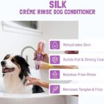 Bio-Groom Silk Creme Rinse Dog Conditioner - Conditioner for Dogs, Puppy Conditioner, Dog Conditioner Detangler, Dog Hair Conditioner - 12 Fl Oz 1-Pack - Image 5