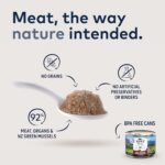 ZIWI Peak Canned Wet Cat Food – All Natural, High Protein, Grain Free, Limited Ingredient, with Superfoods (Beef), 6.5 Ounce (Pack of 12) - Image 2